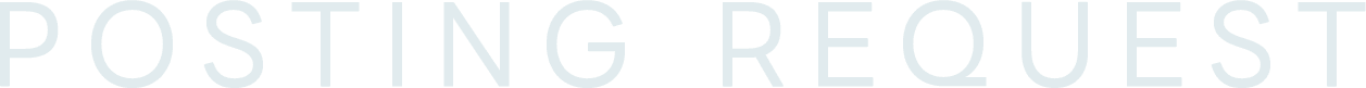 POSTING REQUEST 掲載依頼はこちらから