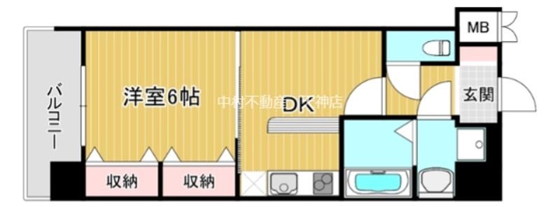 アクアシティ博多サウスステーション 間取り