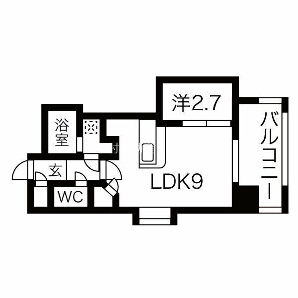 アクタス浄水通り 間取り