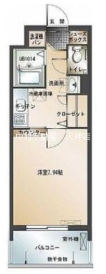 エンクレスト吉塚 間取り