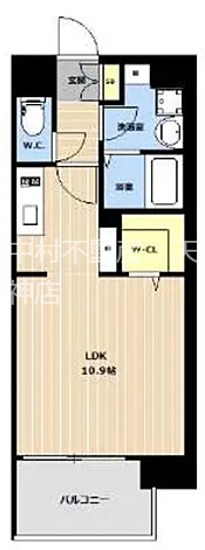 LIBTH東比恵 間取り