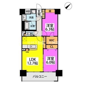 アンドルーツ駅東 間取り