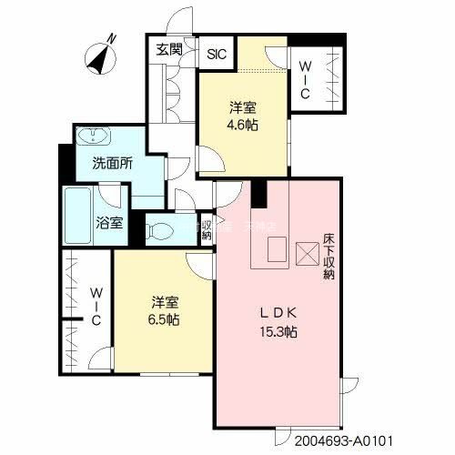 シャーメゾンKreis&Lili 間取り