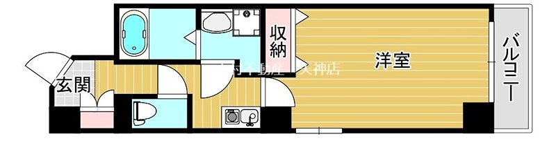 AXIS博多 間取り