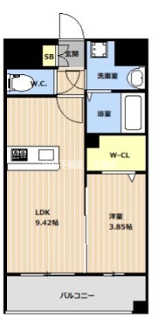 LIBTH薬院PREMIERE 間取り
