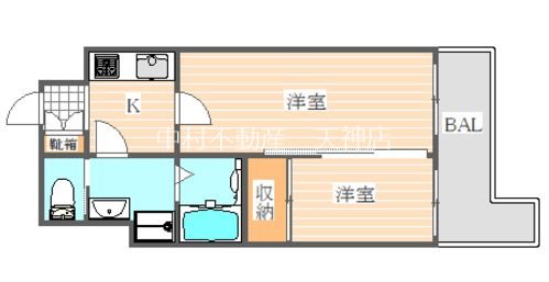 グランフォーレ箱崎ステーションプラザ 間取り