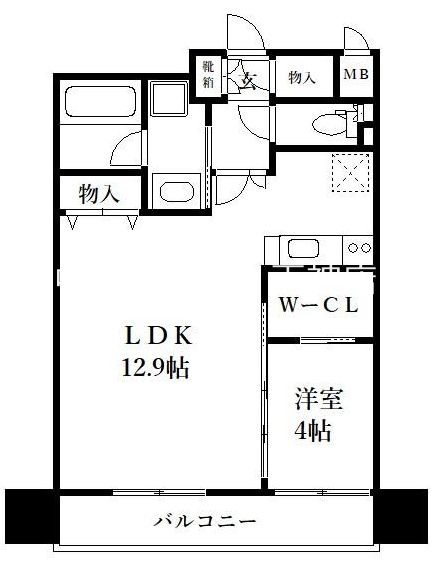 ネストピア博多グランドステージⅡ 間取り