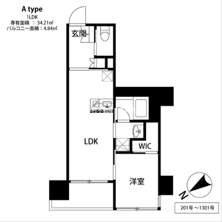 THE天神シティ 間取り