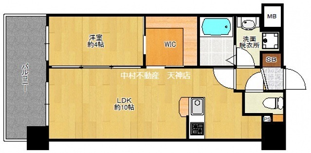 リアンシエルブルー雑餉隈 間取り