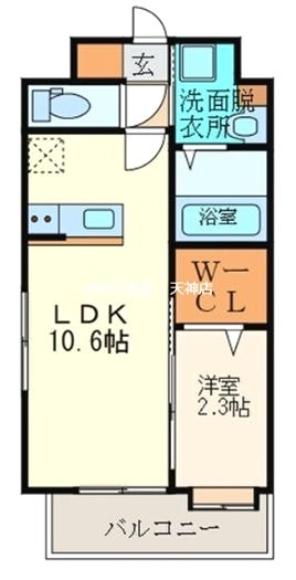 ルホソ山王 間取り