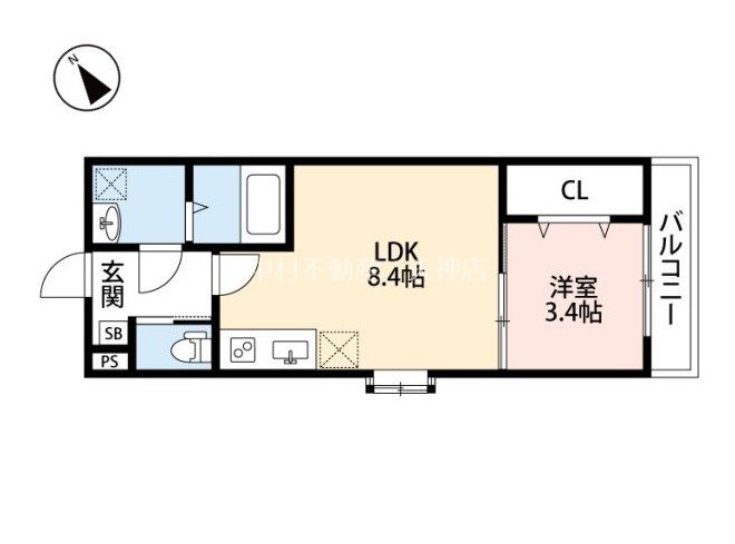 abetina野芥 間取り