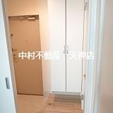 ソリッド高宮 玄関
