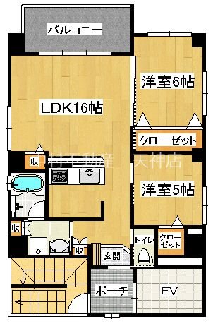 大濠パークサイドレジデンス 間取り