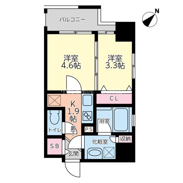 ヴィラージュ博多ステーション 間取り