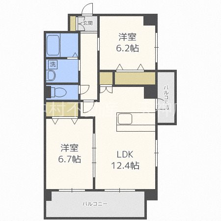 グランマーサ桜坂 間取り