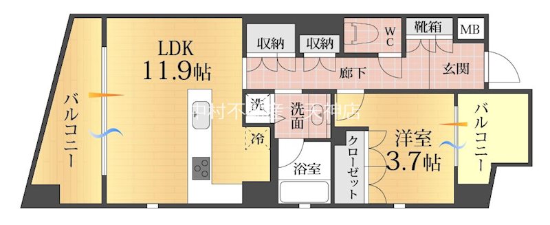 赤坂ラテ 間取り