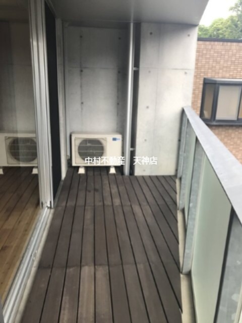 赤坂ラテ ベランダ