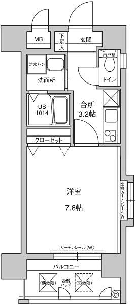 アクタス西公園アーバル 間取り