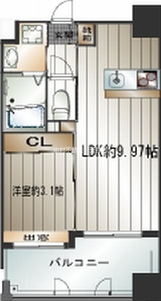 サヴォイ　セント　オブ　ガーデン 間取り