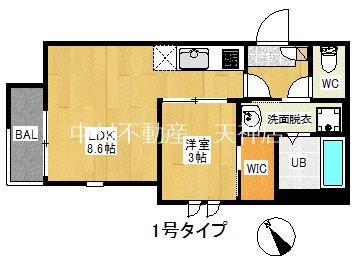 REGALEST 箱崎宮前 間取り