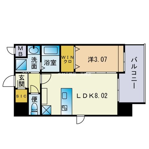 アクシオン高宮東ＰＲＥＧＩＯ 間取り