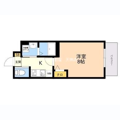 アヴァンセ千早 間取り