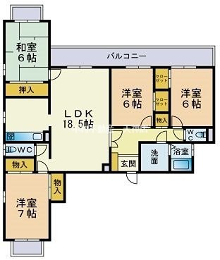 メゾン浄水 間取り