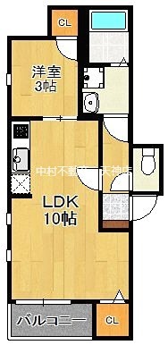 Crecia折立 間取り