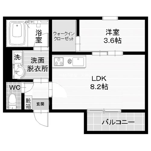 ヴィラガーデン地行 間取り