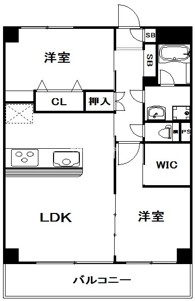 ハイラーク舞鶴 間取り