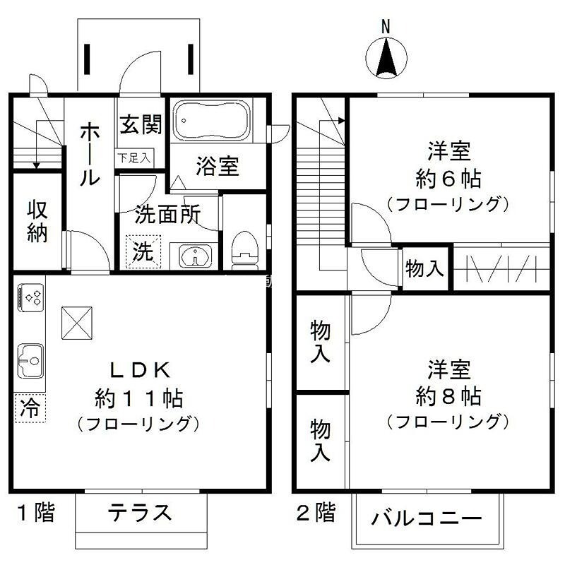 カーサヴェルデＣ棟 間取り