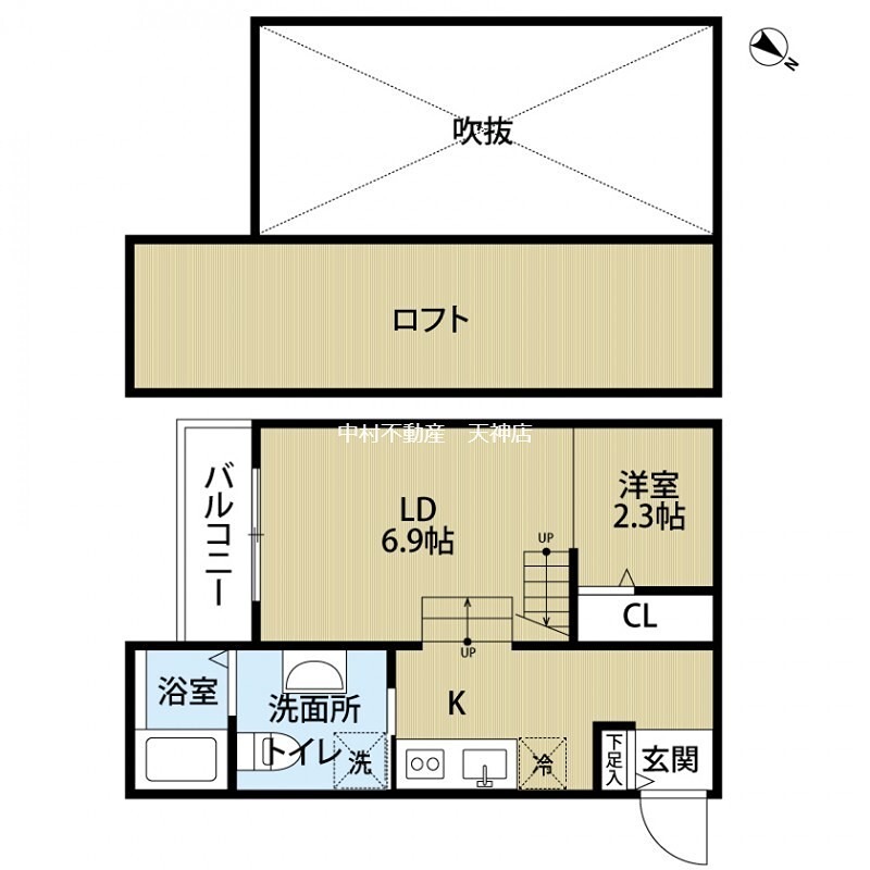 AL　SOLE （アルソーレ） 間取り