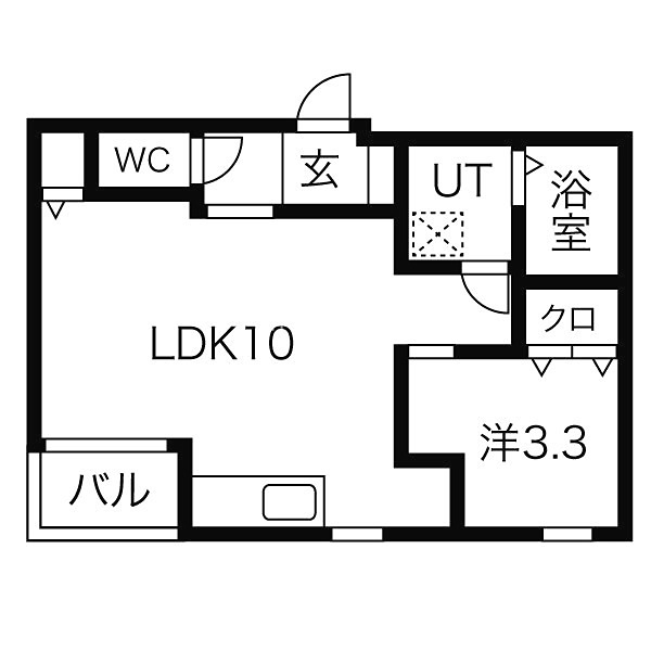 カトレア高宮 間取り