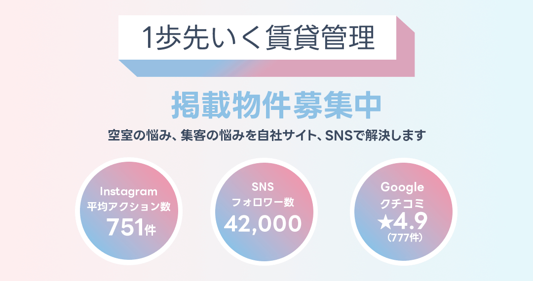 1歩先行く賃貸管理